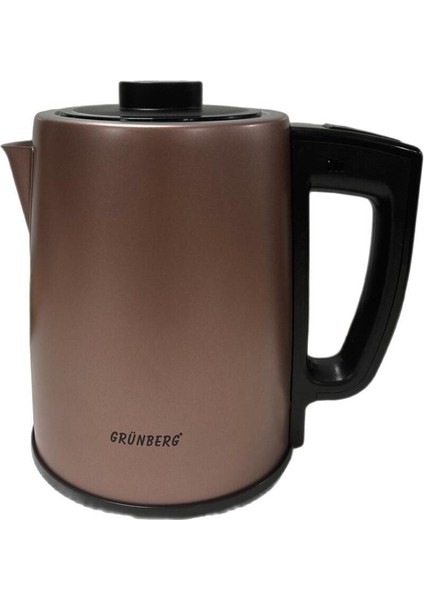 1850W Paslanmaz Çelik Çay ve Su Isıtıcı, Kahverengi, Çift Fonksiyonlu, Pratik Kullanım modelleri