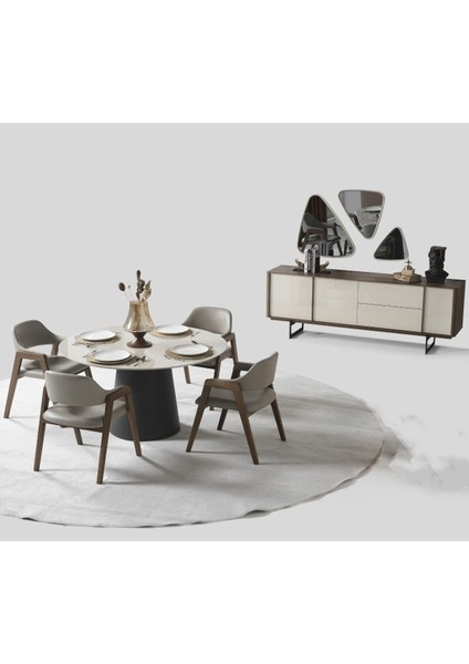 Atlantis Yemek Masası Sandalye - Premium Seri modelleri