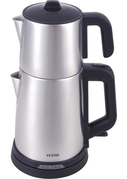 Güçlü ve Şık 2000W Çelik Çay Makinesi, Gri Renk, Yüksek Performans Sağlar. fiyatları