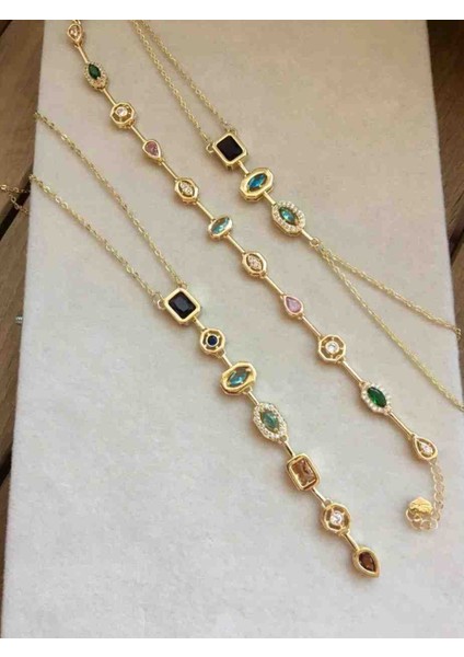 Gold Element Model Çelik Y Kolye,bileklik,şahmeran Seti fırsatları