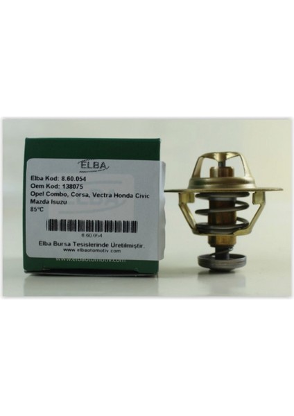 Depomix Termostat 85C Opel Astra H 1.7cdti-Combo 1.7d-Corsa B 1.5d-Corsa C 1.7dti-Vectra B 1.7td