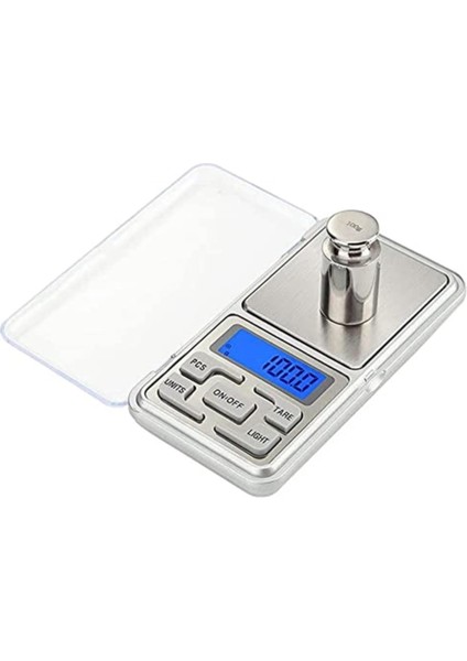 Beyaz 200G 0.01G Hassas Dijital Terazi, Profesyonel, Altın ve Takı Ölçüm Aracı