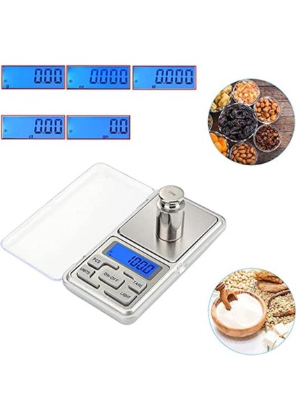Beyaz 200G 0.01G Hassas Dijital Terazi, Profesyonel, Altın ve Takı Ölçüm Aracı fiyatları