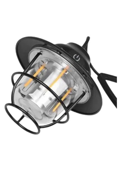 Depomix USB Şarjlı Retro LED Kamp Feneri – 4 Işık Modu, Su Geçirmez, Taşınabilir fiyatları