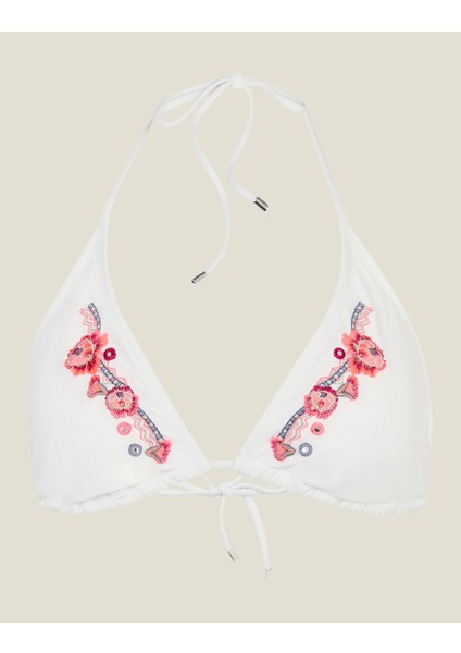 Çiçekli Bikini Beyaz 38 fiyatları