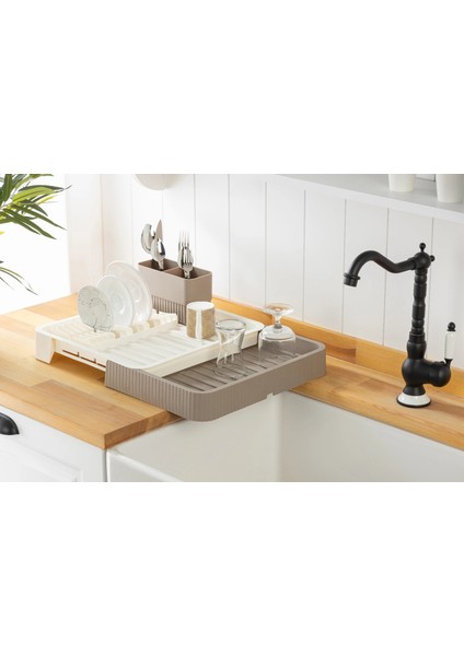 Sürgülü Bulaşıklık Plastik 32.5cm x 35.5cm - 51.5 x 35.5cm (4887)