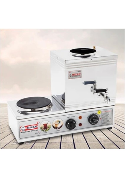 Elektrikli 10 Lt Çay Kazanı, Tek Ocaklı, 1 Hazneli, Demlik Dahil Değildir