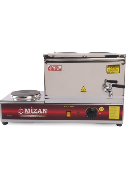 20 Litre Elektrikli Çay Kazanı, Kahveci Kazanı ve Çay Ocağı Beyaz fiyatları