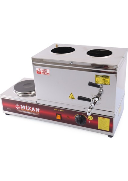 20 Litre Elektrikli Çay Kazanı, Kahveci Kazanı ve Çay Ocağı Beyaz modelleri