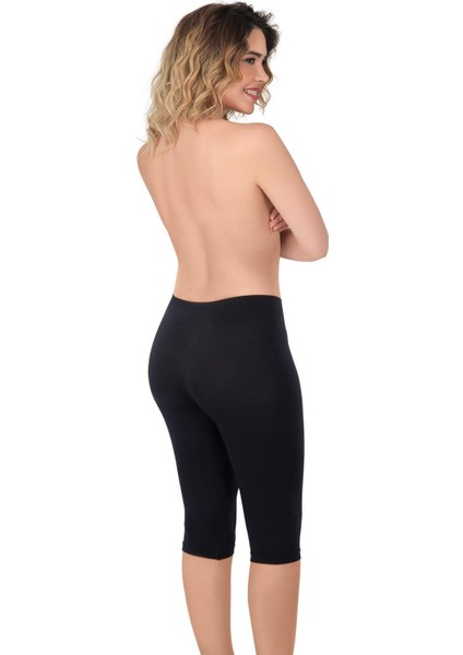 Siyah 3856 Soft Kapri Tayt modelleri