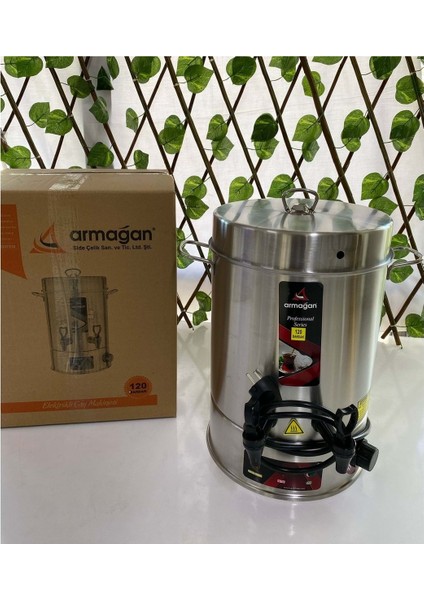 120 Bardak Elektrikli Semaver, Şık ve Kullanışlı, Pratik Çalışma Özelliği