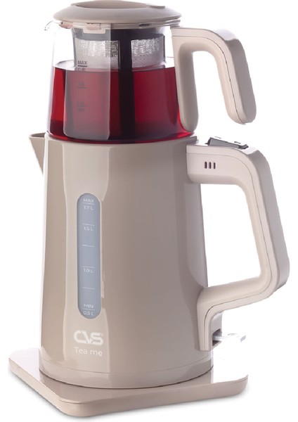 Elektrikli Çay Makinesi Ekru - Hızlı ve Kolay Çay Demleme Keyfi