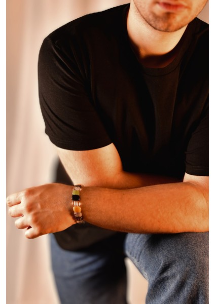 Çakra Taşlı Özel Kesim Doğal Taş Unisex Bileklik fiyatları