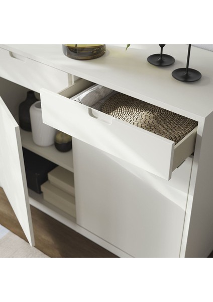 Kapaklı Dolap, Kırık Beyaz, 120X47X201 cm fırsatları