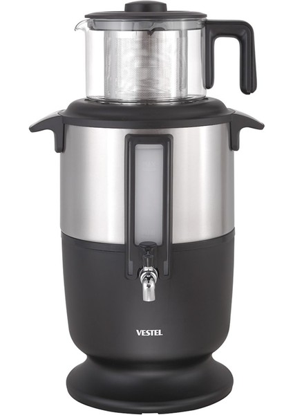 4500 Cx Semaver Bordo, Şık ve Kullanışlı Çay Semaveri