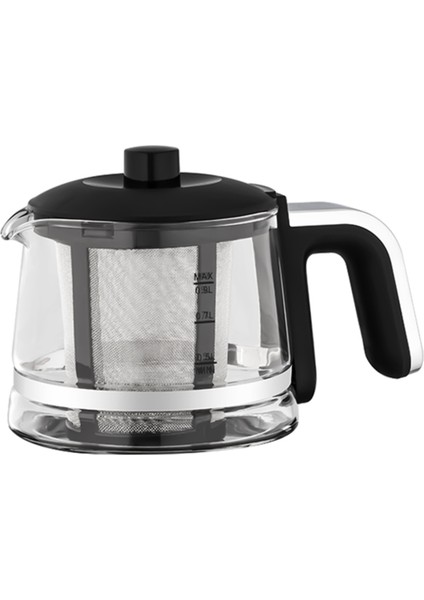 1,7 L Su Isıtıcı Cam Demlik Otomatik Sıcak Tutma Siyah fiyatları
