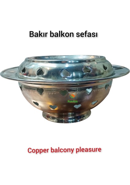 Bakır Çaydanlık Seti, Balkon Sefası, Kalaylı ve Şık Demlikli Tasarım modelleri