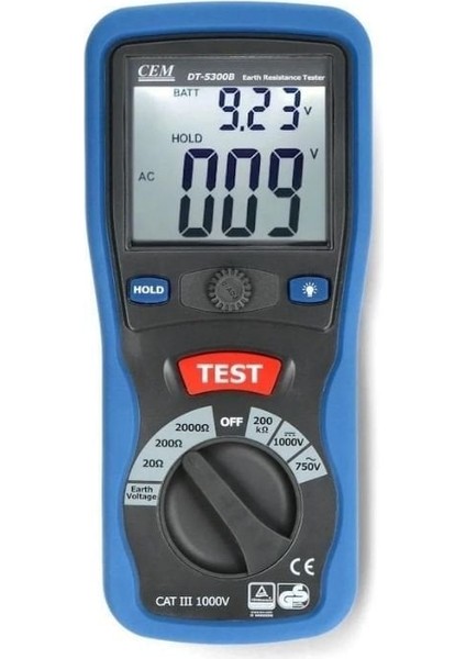 DT-5300B Toprak Direnci Test Cihazı