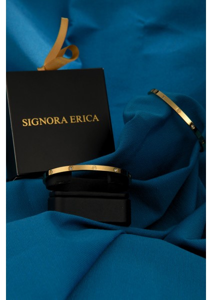 Vida Desenli Taşlı 62MM Çapında 4mm Kalınlığında Kelepçe