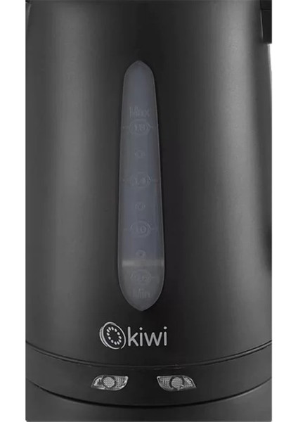 KTM-2907 Çay Makinesi, 1.8 L Kettle ve 0.9 L Demlik, Siyah, Çok Renkli fırsatları