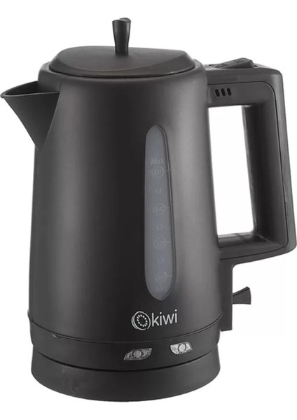 KTM-2907 Çay Makinesi, 1.8 L Kettle ve 0.9 L Demlik, Siyah, Çok Renkli indirimleri