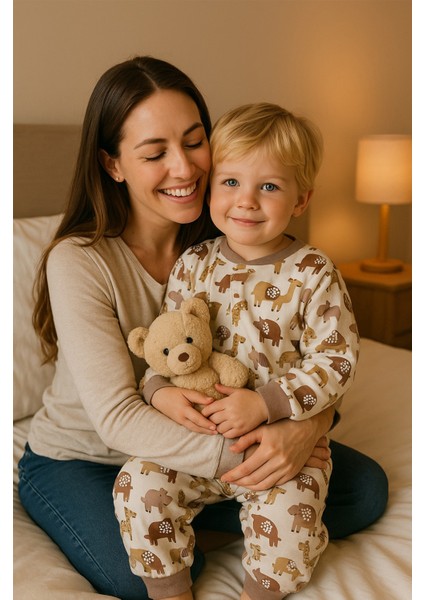 Kız Erkek Çocuk Elyaf Dolgulu 1,5 Tog Pamuklu Desenli Uyku Tulumu fiyatları