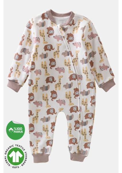 Kız Erkek Çocuk Elyaf Dolgulu 1,5 Tog Pamuklu Desenli Uyku Tulumu modelleri