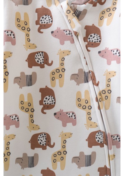 Kız Erkek Çocuk Elyaf Dolgulu 1,5 Tog Pamuklu Desenli Uyku Tulumu fırsatları