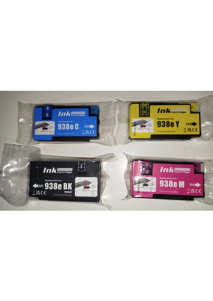Hp 938E Muadil Kartuş Seti