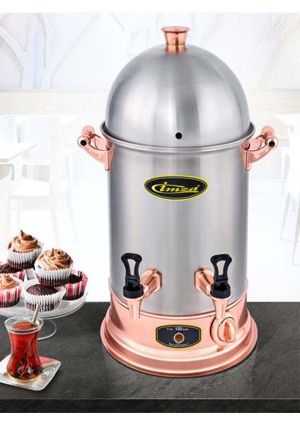 Çok Renkli Rose Black Çay Makinesi, 30 Bardak Kapasiteli, Şık ve Fonksiyonel Tasarım fırsatları