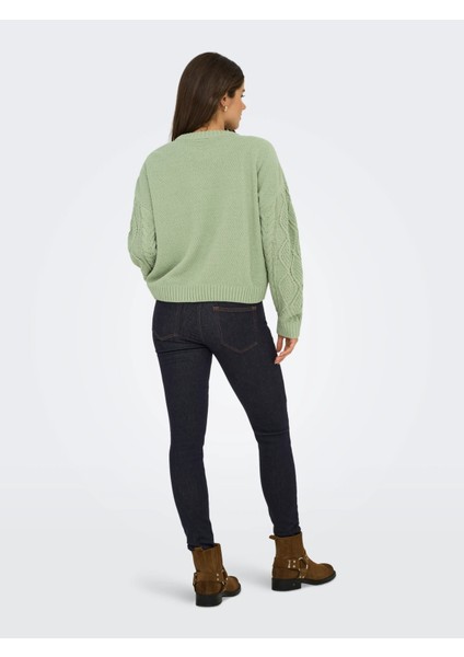 15351234 Onlelly Lıfe Ls Cable O-Neck cc Knt fiyatları