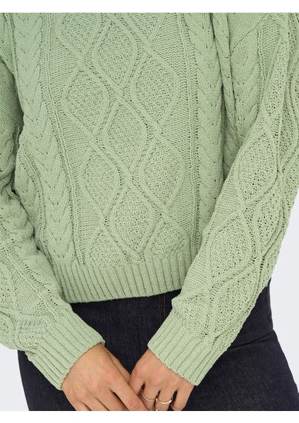 15351234 Onlelly Lıfe Ls Cable O-Neck cc Knt fırsatları