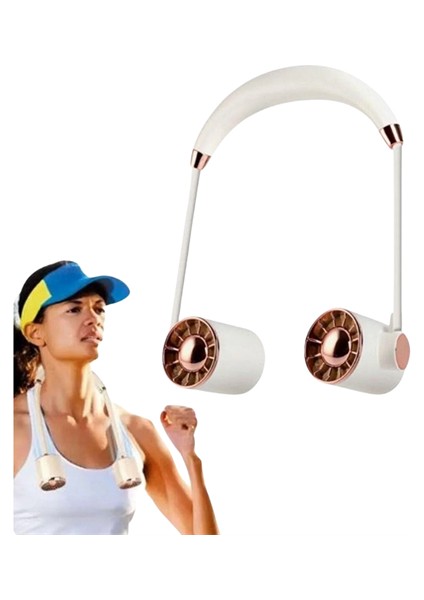 Depomix Katlanabilir Asılabilir Fan | USB Şarjlı, 3 Vitesli Sessiz Mini Fan indirimleri