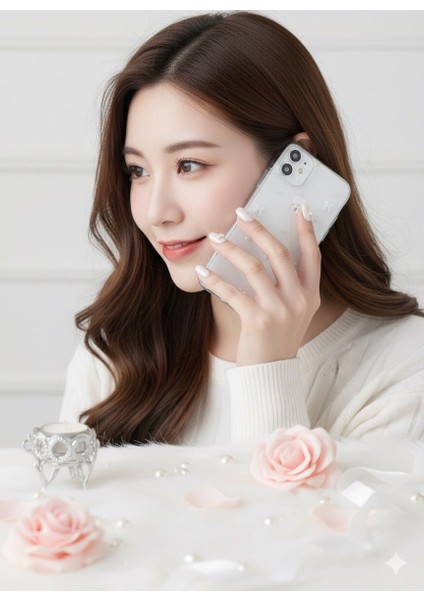 Iphone 11 Uyumlu 3D Kabartmalı Fiyonk ve Taş Desenli Şık Telefon Kılıfı modelleri