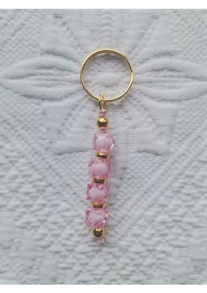 72 Adet Yeni Doğan Hastane ve 40 Mevlidi Bebek Mevlidi Dağıtmalık Pembe Anahtarlık Hediyelik