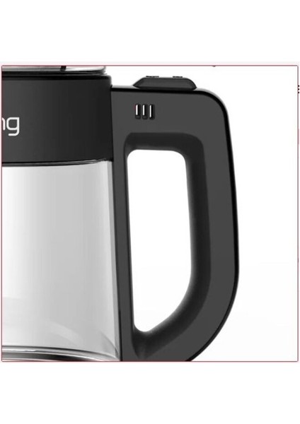 Siyah Cam Çay Makinesi, Hızlı ve Pratik Çay Demleme Cihazı fırsatları