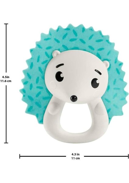 Fisher Price Eğlenceli Dostlar Çıngıraklı Dişlik - Kirpi HJW11-HKD72 fiyatları