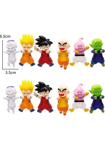 Sonny Angel Dragon Ball Serisi (Rastgele 1 Model Gönderilir) Anime Figür Kılıf Süsü 1 Adet modelleri