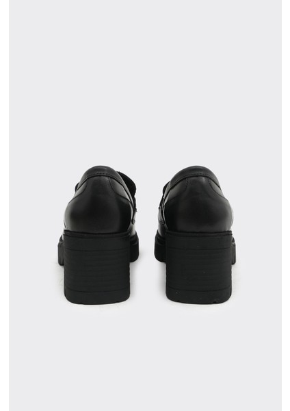 Hakiki Deri Topuklu Tokalı Kadın Casual Ayakkabı fiyatları