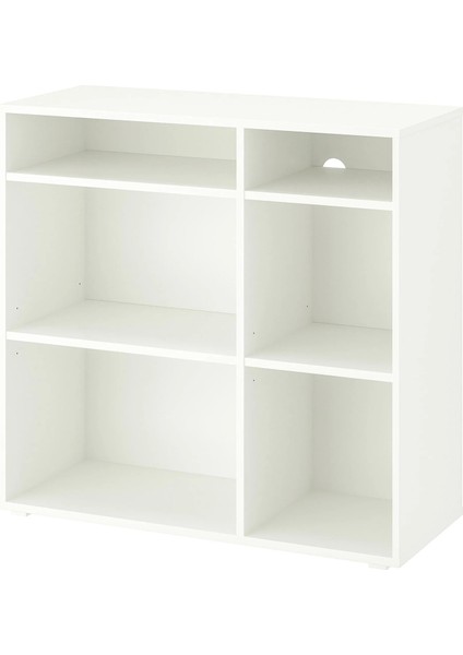 Vıhals Açık Dolap Beyaz 95 x 37 x 90 cm