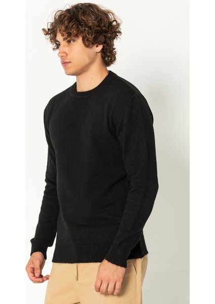 Erkek Kaşmir Dokulu Bisiklet Yaka Şık Triko Kazak fiyatları