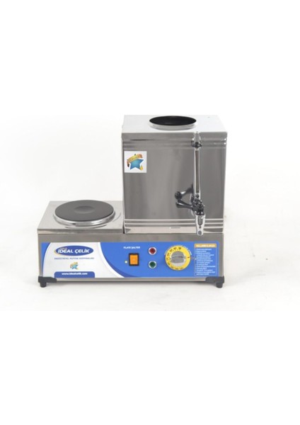 15'lik Elektrikli Çay Seti, Şık ve Kullanışlı Yeşil Tasarım