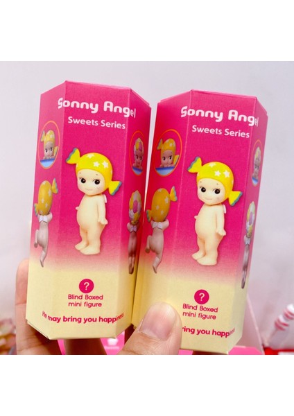 Sonny Angel Sweets Serisi (Rastgele 1 Model Gönderilir) Yapışkanlı Cıblak Kılıf Süsü Blind Kutu indirimleri