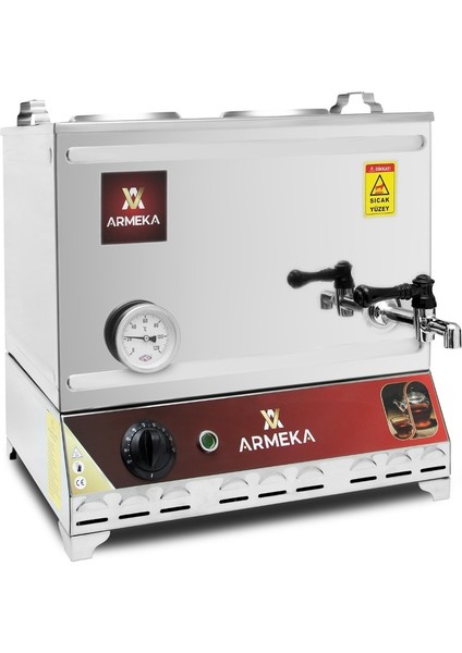 30 Litre Metal Çay Kazanı, Dayanıklı ve Pratik Kullanım Için Uygun