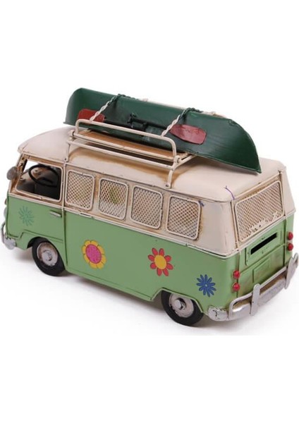 Dekoratif Metal Minibüs Çerçeveli ve Kumbaralı Hediyelik (3098) (599599) indirimleri