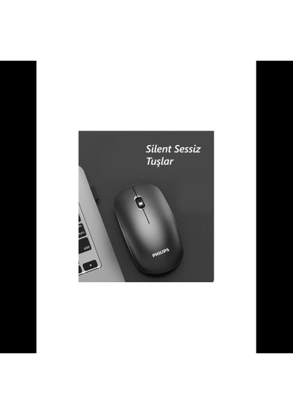 Phılıps SPK7315B, Siyah, USB Nano 2,4gh Kablosuz, 1200DPI, Optic, 3 Tuşlu, Mouse fırsatları