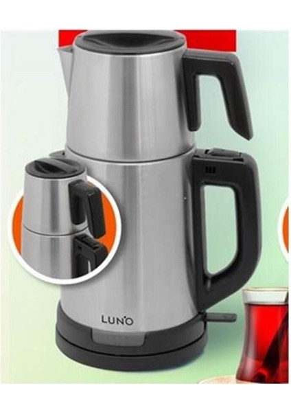 Renkli Çay Makinesi LC32008X01 Inox, Şık ve Kullanışlı Elektronik Alet