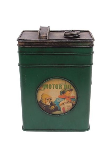Dekoratif Metal Yakıt Bidonu Kumbaralı Vintage Hediyelik (1180) (599599) fiyatları