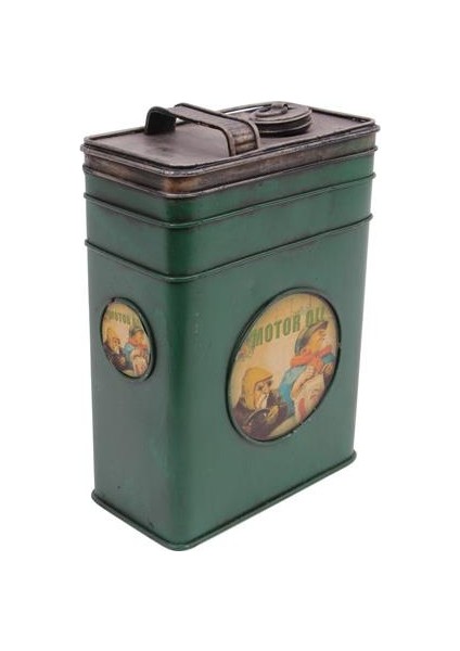 Dekoratif Metal Yakıt Bidonu Kumbaralı Vintage Hediyelik (1180) (599599) modelleri