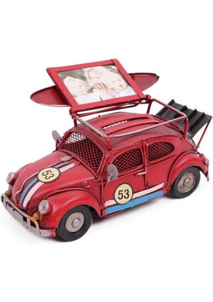 Dekoratif Metal Araba Çerçeveli ve Kumbaralı Hediyelik (1378SS) (599599) fiyatları